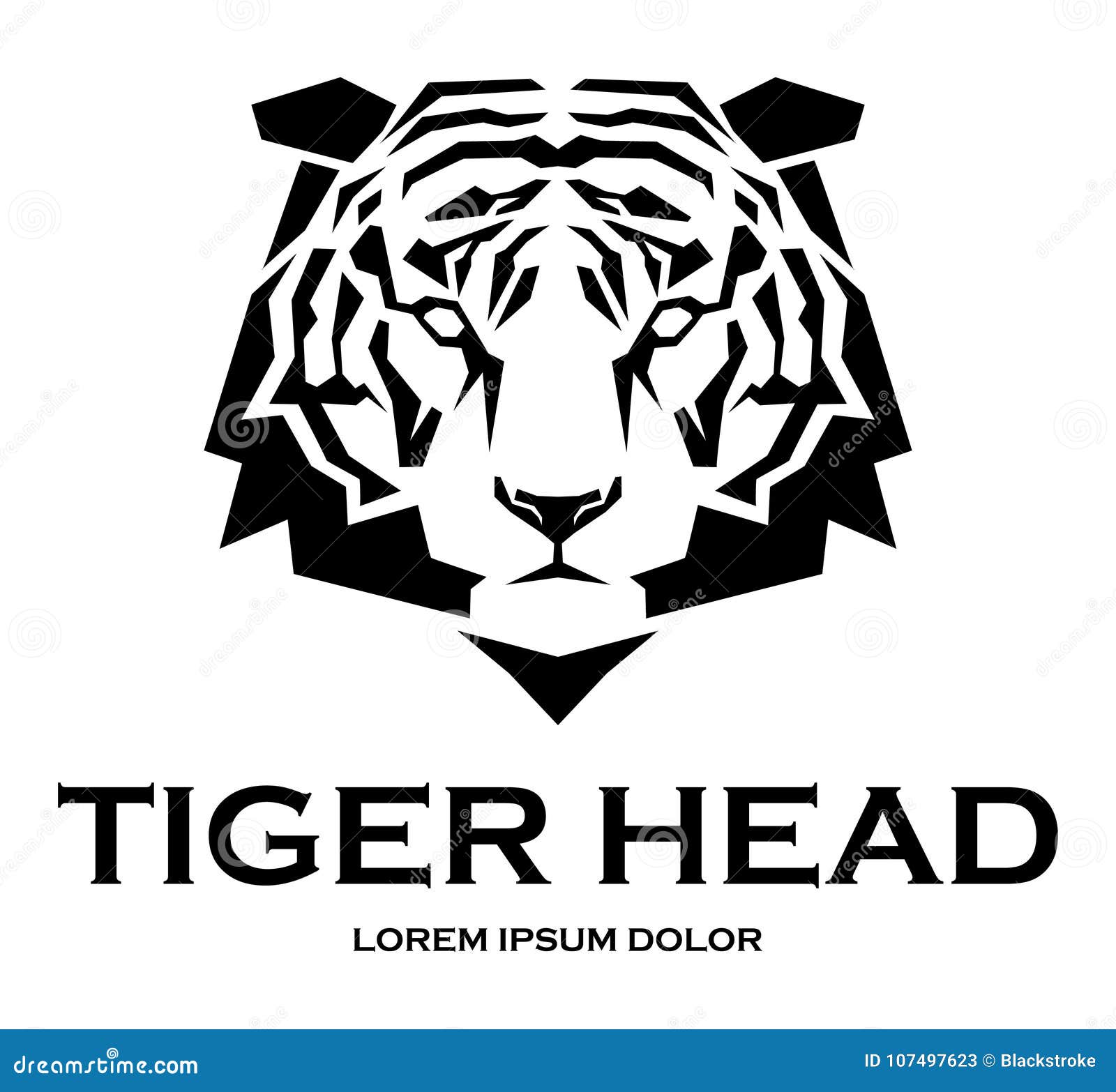 tiger head icon  file Ã¢â¬â stock 